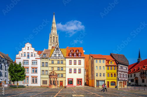 Markt, Merseburg, Sachsen-Anhalt, Deutschland 