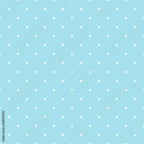  seamless pattern blue polka dots