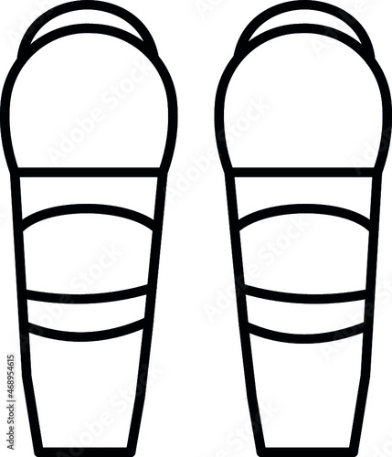 hockey icon  knee pad and injury