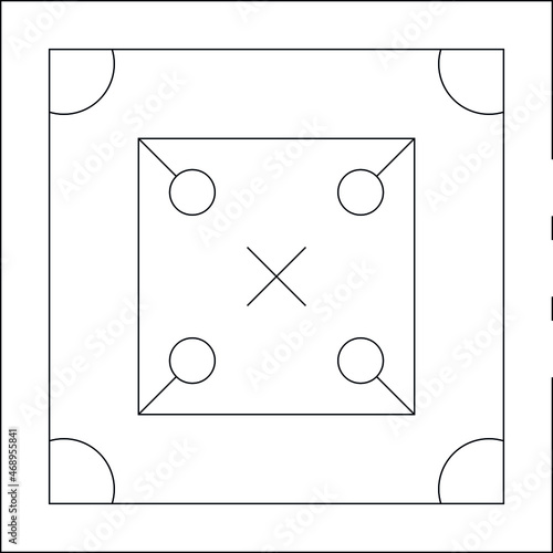 games icons carrom and game