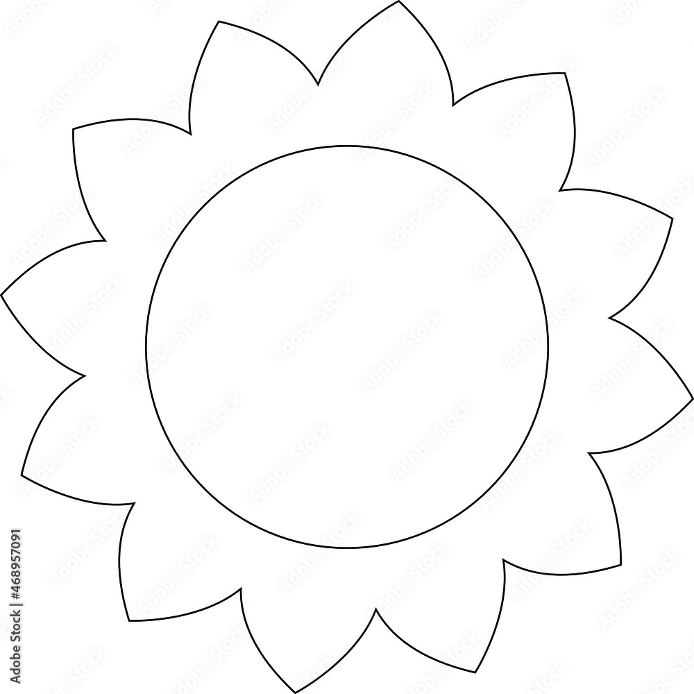 farming icon sunflower and nature farming icon sunflower and nature
