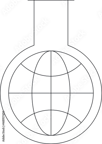 elearning icon flask and flask