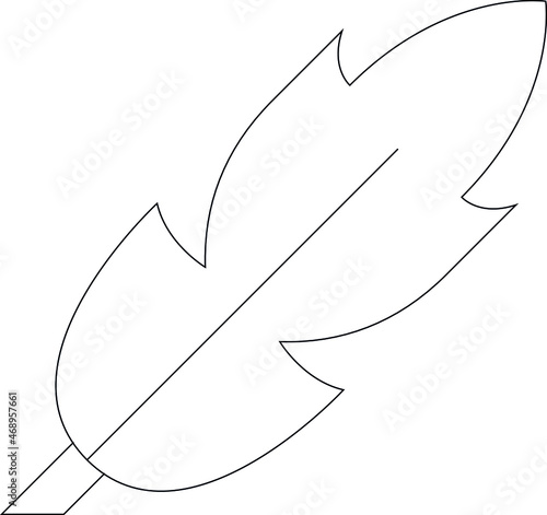 elearning icon quill and write