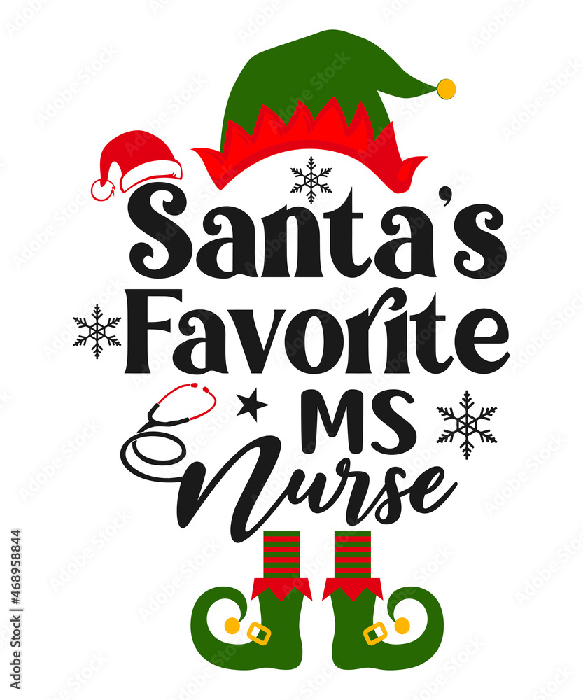 Santa's Favorite MS Nurse