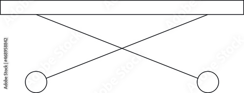hospital icon stretcher and medical