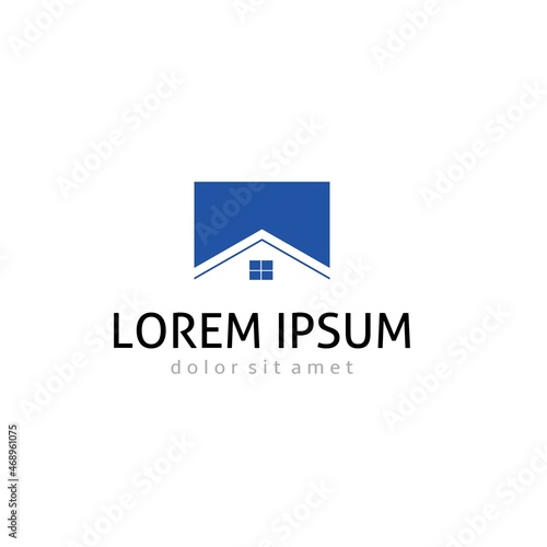 Free Download shape logo design, Home Logo Template. Vector Illustrator, - GFXLoad