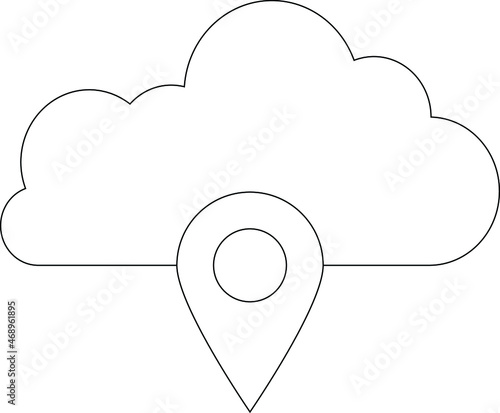 cloud computing icon cloud storage and cloud computing