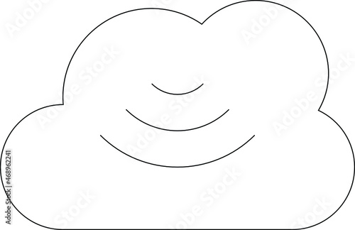 cloud computing icon internet and connection