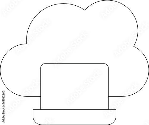 cloud computing icon cloud computing and database