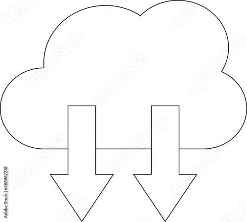cloud computing icon cloud computing and download