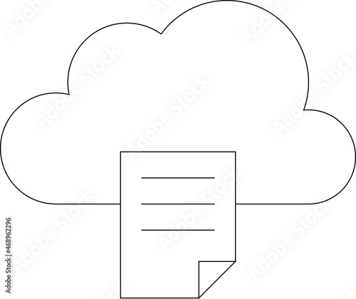 cloud computing icon cloud computing and data