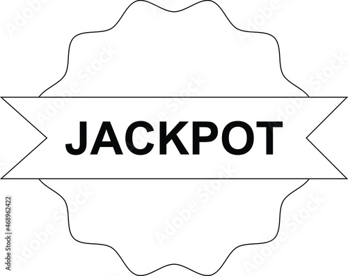 casino icon jackpot and slot machine