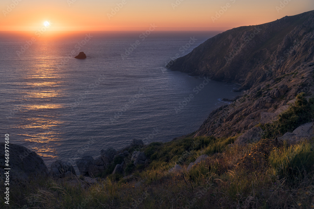 Fisterra sunset, the most Famous in Spain