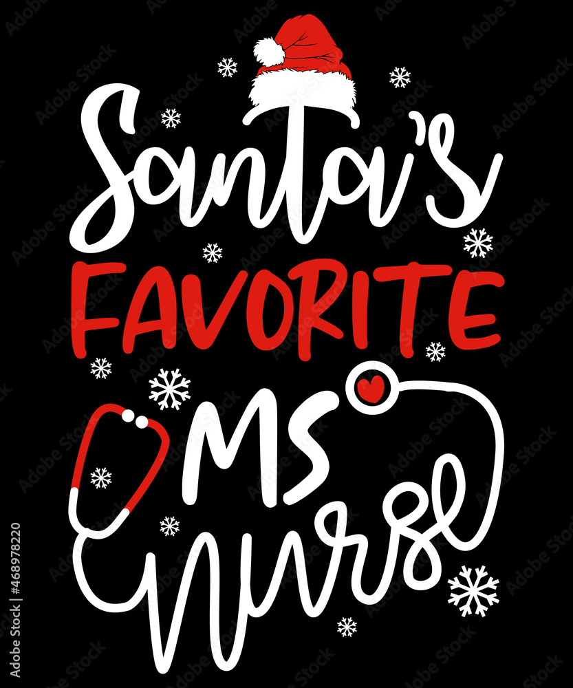 Santa's Favorite MS Nurse