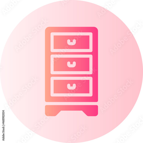 drawers gradient icon