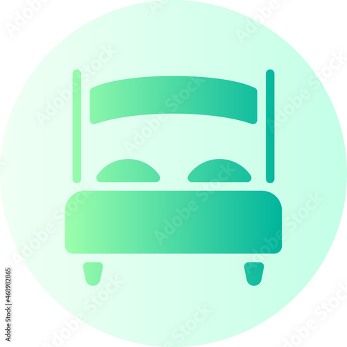 spring bad gradient icon