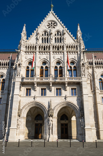 The Hungarian Parliament Building in Budapest © gumbao