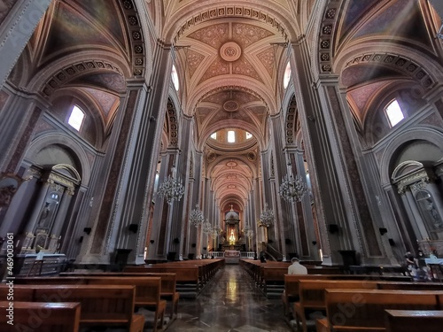 Todo un paisaje la arquitectura de la catedral de Morelia photo