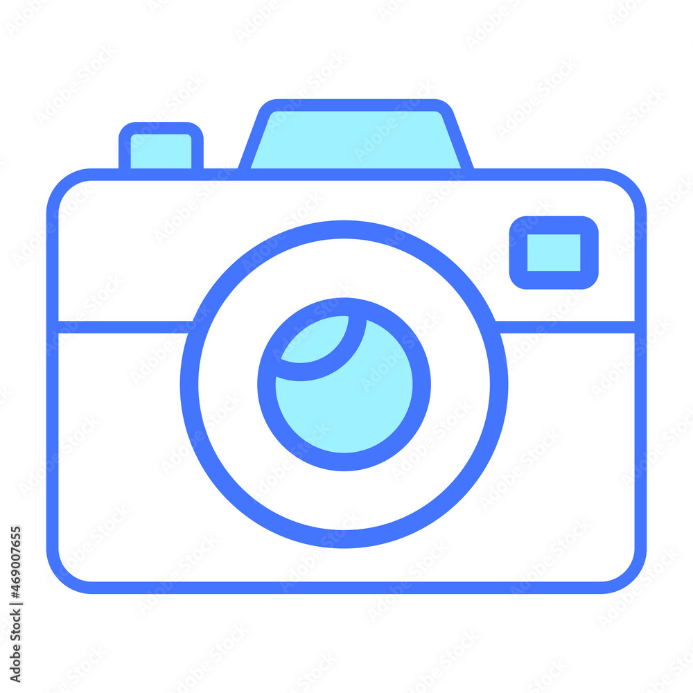 camera icon, modern style Christmas and New Year line icon, Isolated winter holiday symbols camera icon, modern style Christmas and New Year line icon, Isolated winter holiday symbols