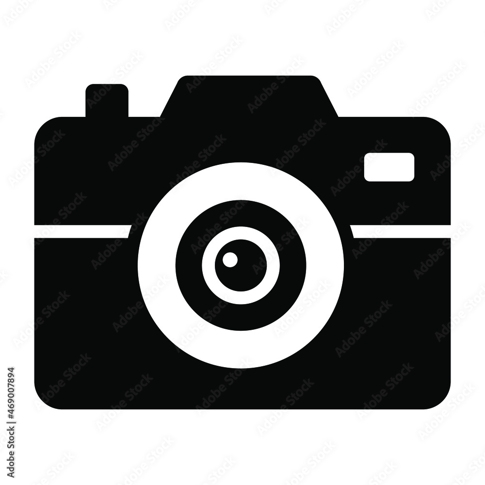 camera icon, modern style Christmas and New Year line icon, Isolated winter holiday symbols camera icon, modern style Christmas and New Year line icon, Isolated winter holiday symbols
