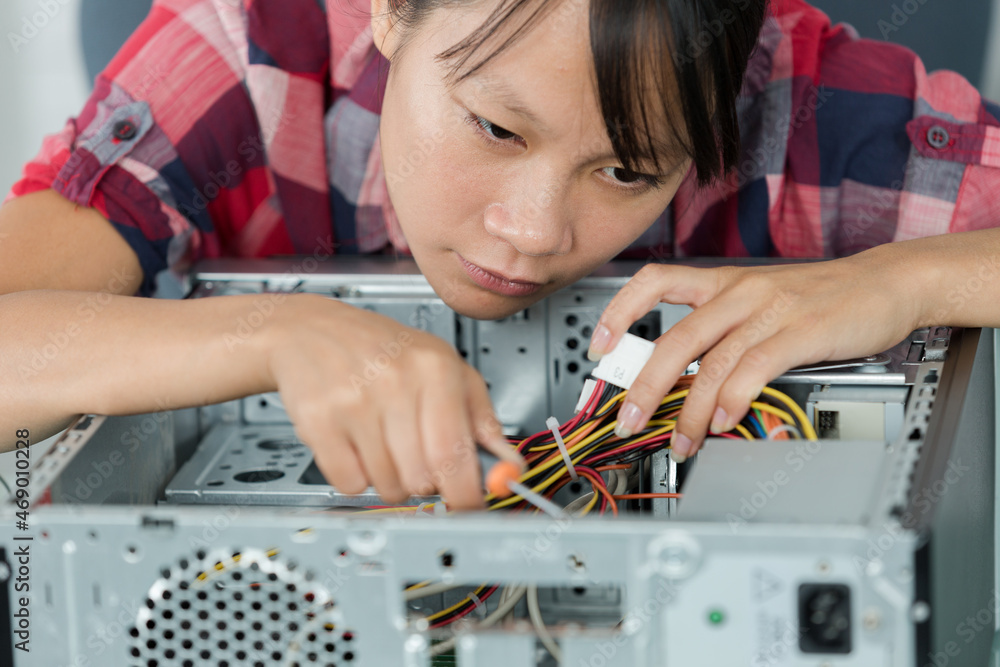 custom made wallpaper toronto digitalcute asian technician working on computer