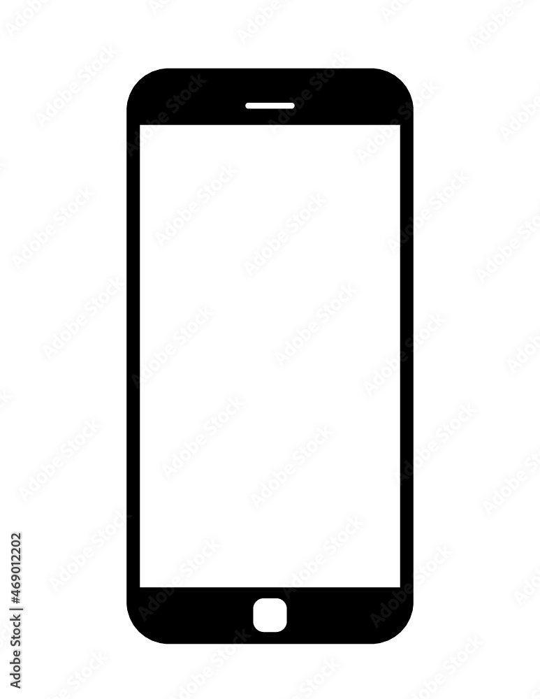 Icône téléphone. Illustration vectorielle. Design plat. Icône téléphone. Illustration vectorielle. Design plat.