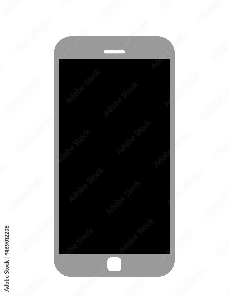 Icône téléphone. Illustration vectorielle. Design plat. Icône téléphone. Illustration vectorielle. Design plat.