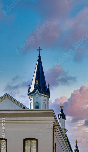 Steeple on Savannah Church