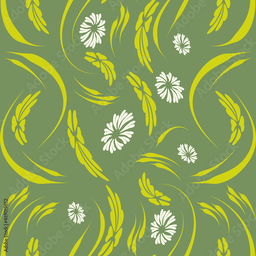 Folk flowers print Floral pattern Ethnic art