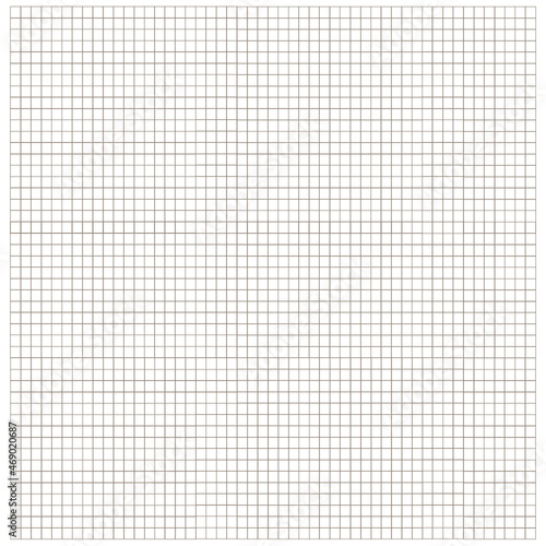 Papier quadrillé. Arrière-plan. Image vectorielle.