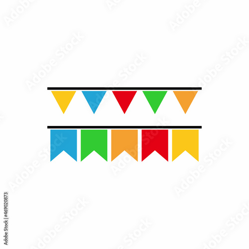 Free Download party flag icon, party flag vector sign symbol - GFXLoad