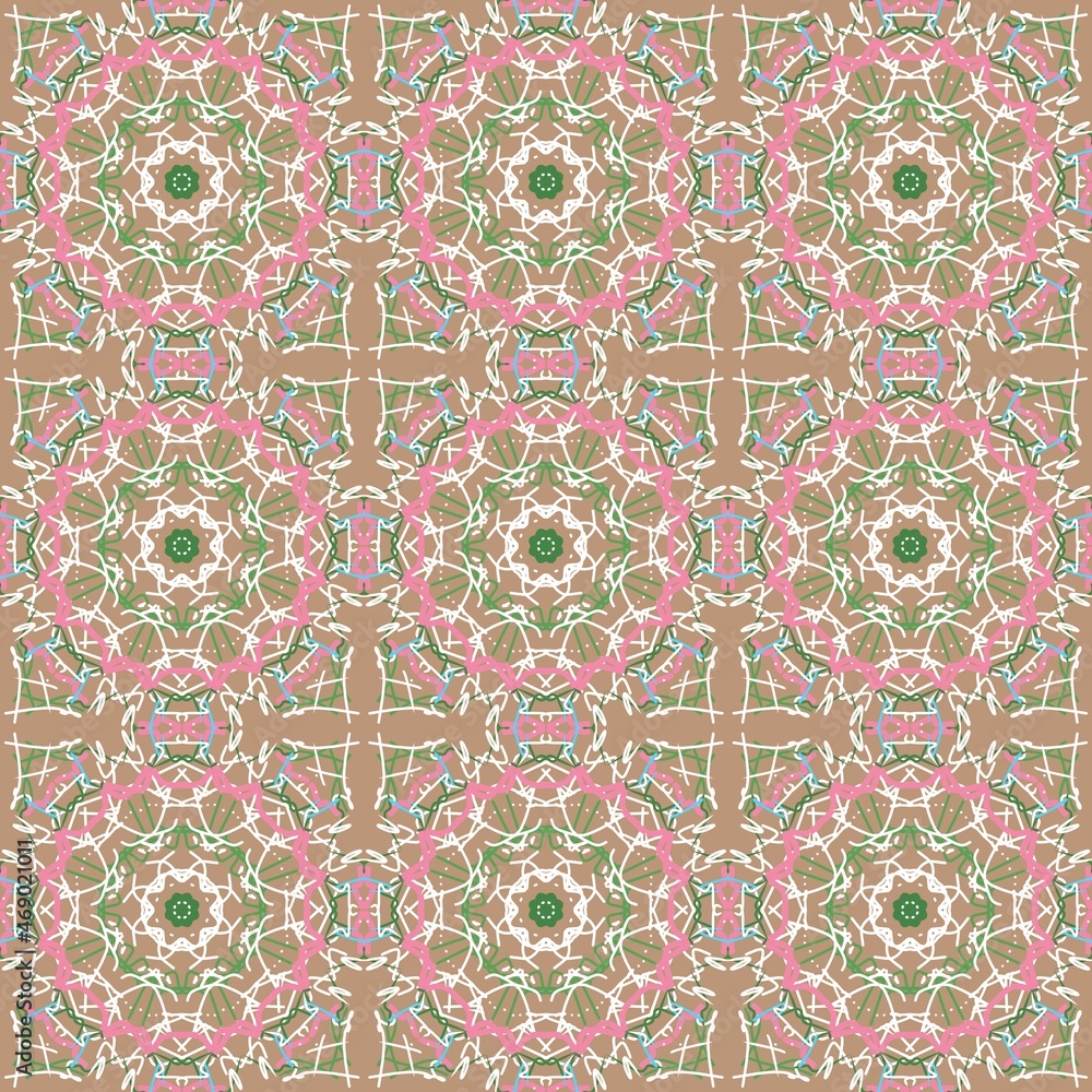 traditional and contemporary seamless textile pattern patterns, geometric motif patterns, suitable for the textile industry, carpets, wall backgrounds, with high resolution ready for printing