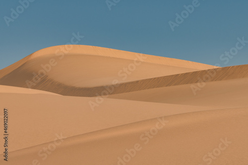 Imperial Sand dunes in Yuma Desert.
