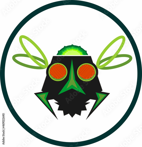 vector logo for insect species
