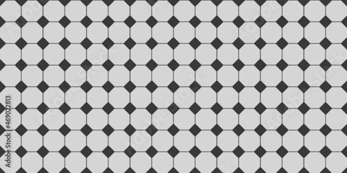Vector seamless Hong Kong traditional vintage gray pattern style floor textured banner background
