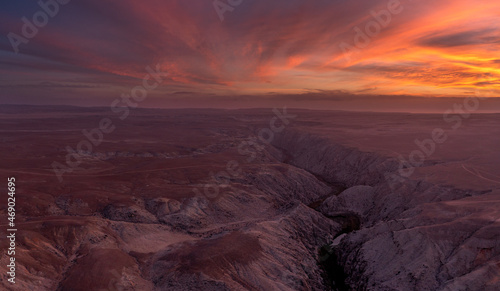 desierto de atacama sunset