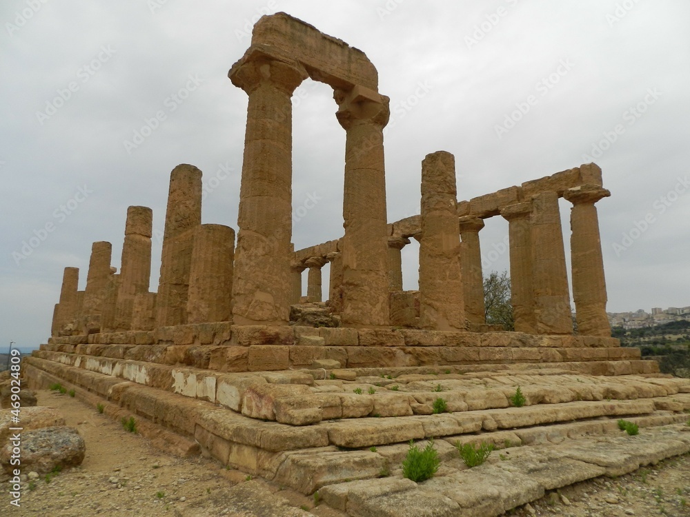 Agrigento, Sicily, Valley of the Temples, Temple of Juno