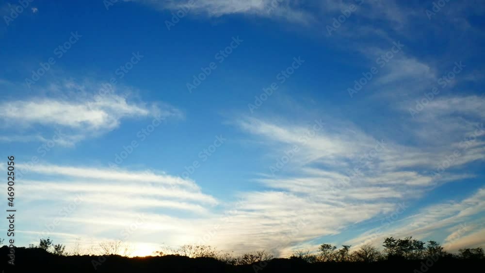 夕暮れのタイムラプス 夕暮れのタイムラプス