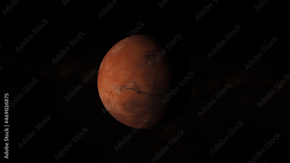 Mars Planet isolated in black, Elements of this illustration furnished by NASA.
Mars Planet isolated in black, Elements of this illustration furnished by NASA.