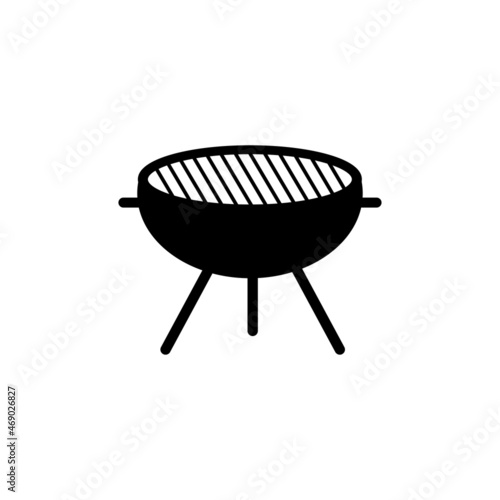 barbecue icon design template vector