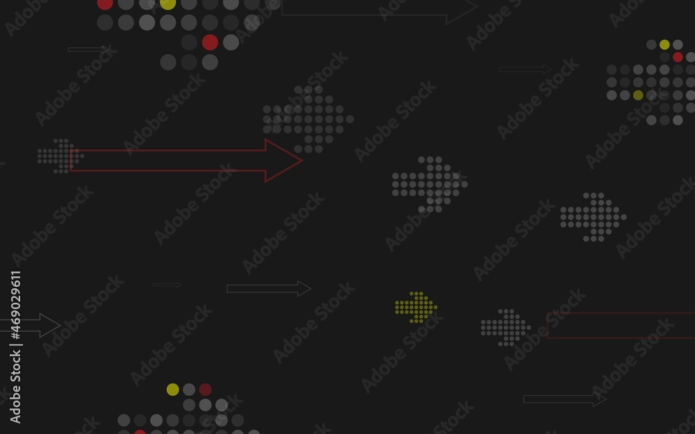 dark background, random minimalist abstract illustration vector for logo, card, banner, web and printing.