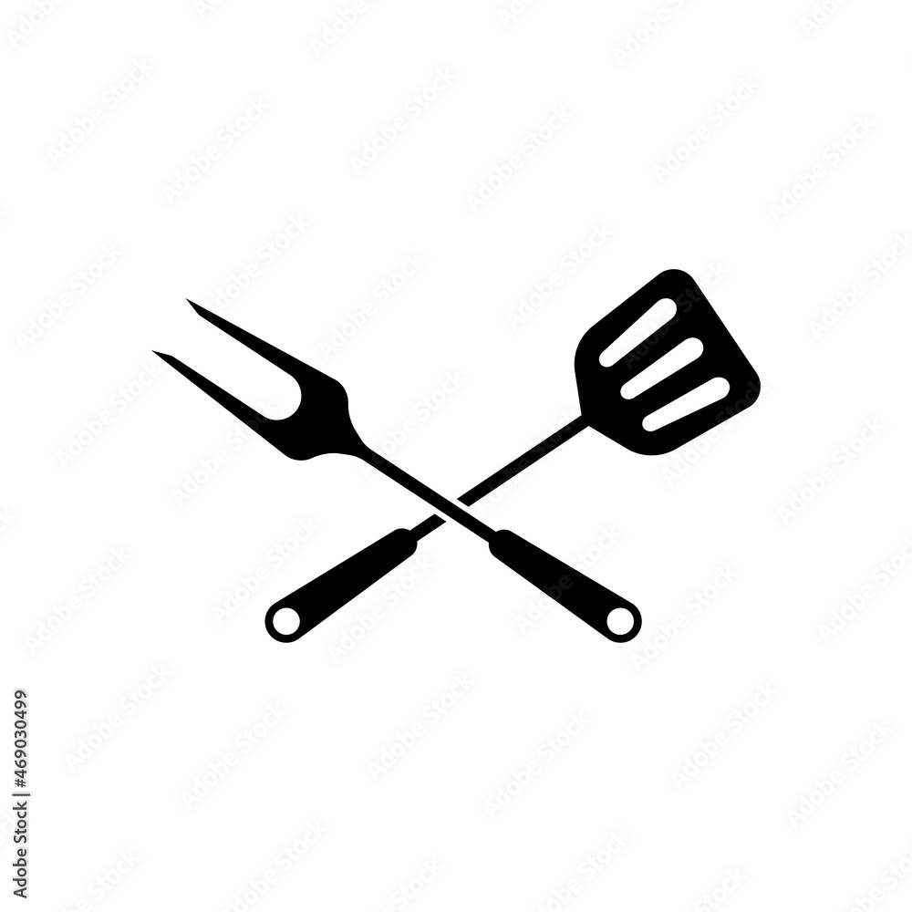 grill logo icon design template vector grill logo icon design template vector