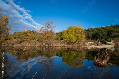 Ardeche in Frankreich November