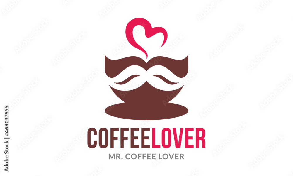 Mister Coffee Logo Template Design Stock Illustration - Download