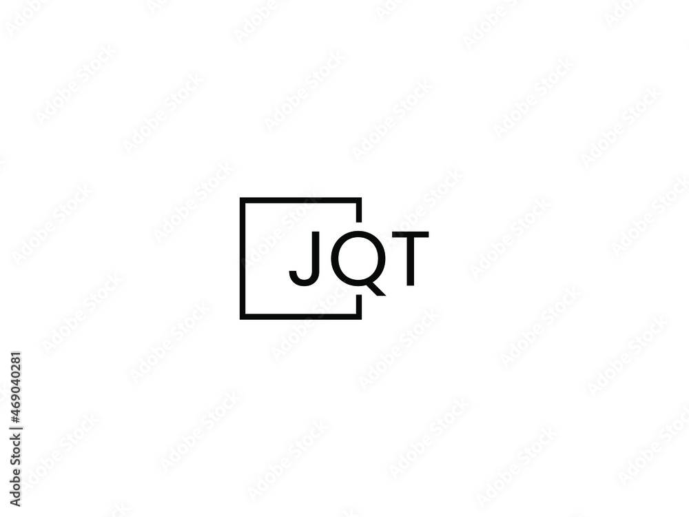JQT letter initial logo design vector illustration JQT letter initial logo design vector illustration