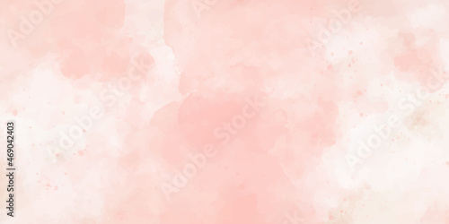 Light pink pastel watercolor background, Colorful watercolor design background texture, vector colorful watercolor backgrounds for business card or flyer template photo