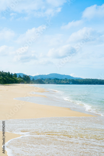 beach in the summer