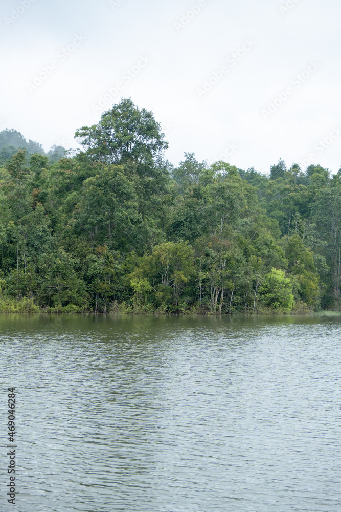 Beautiful nature with trees and mountains, waterfalls. It is a tourist destination for a vacation. Beautiful nature with trees and mountains, waterfalls. It is a tourist destination for a vacation.