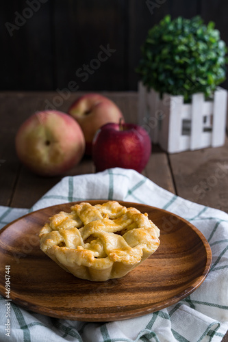 homemade delicious fresh apple pie