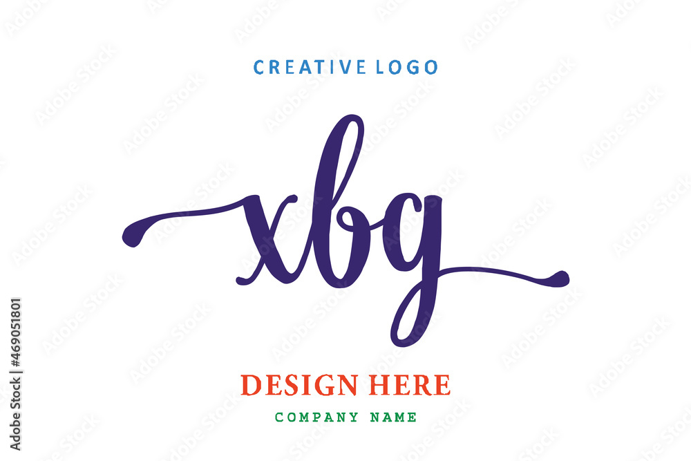 XBG lettering logo is simple, easy to understand and authoritative XBG lettering logo is simple, easy to understand and authoritative